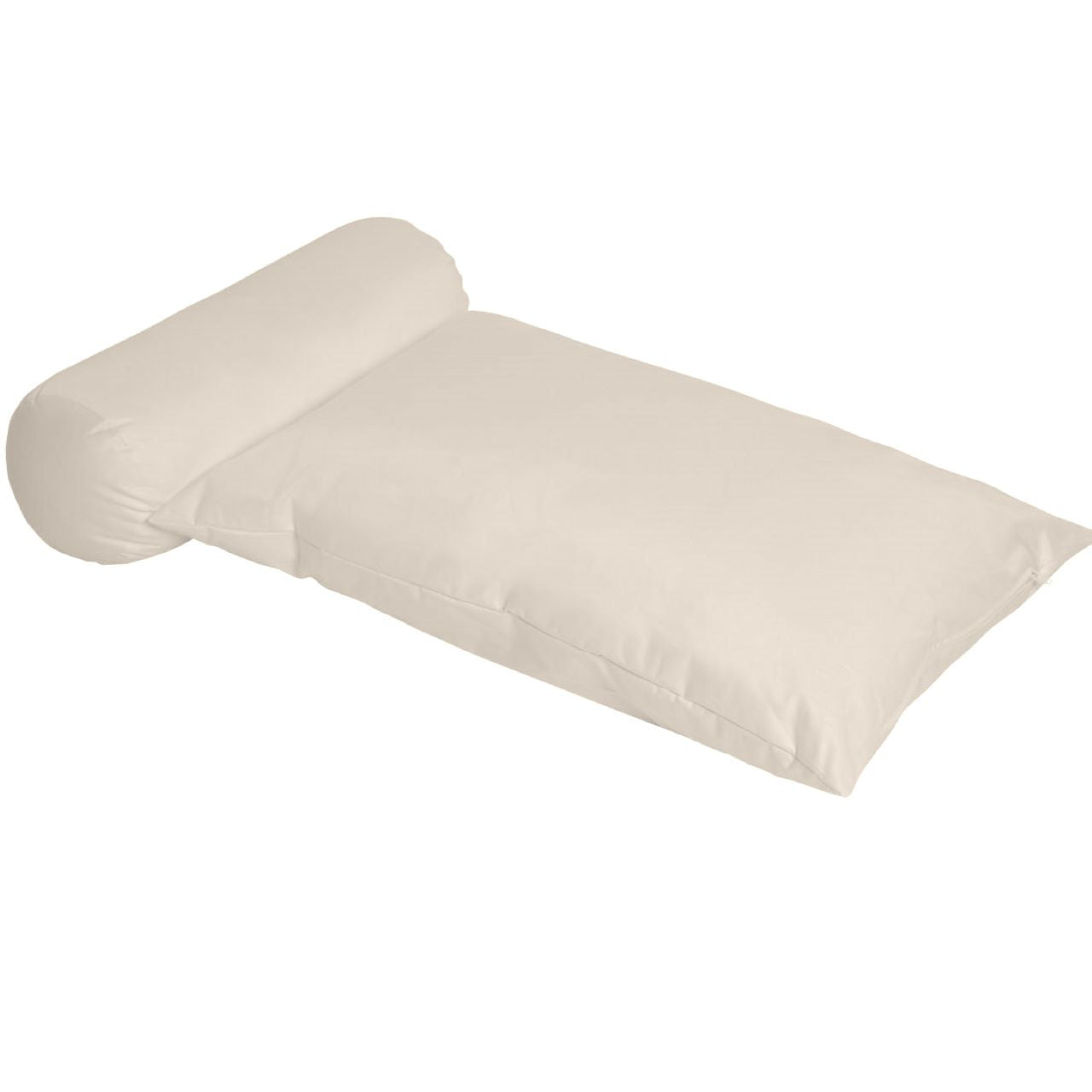 Hefel Bezug für Lesekissen. aus Baumwolle Jersey, Creme