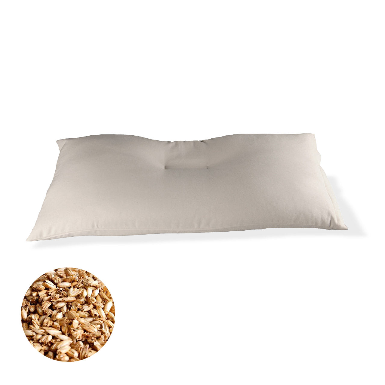 Speltex ergonomisches Kopfkissen mit Bio Dinkelspelzen Füllung