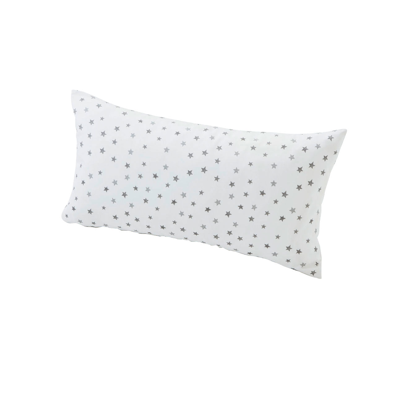 Cotonea Sternchen Kopfkissenbezug für Kinder aus Bio Baumwoll Satin