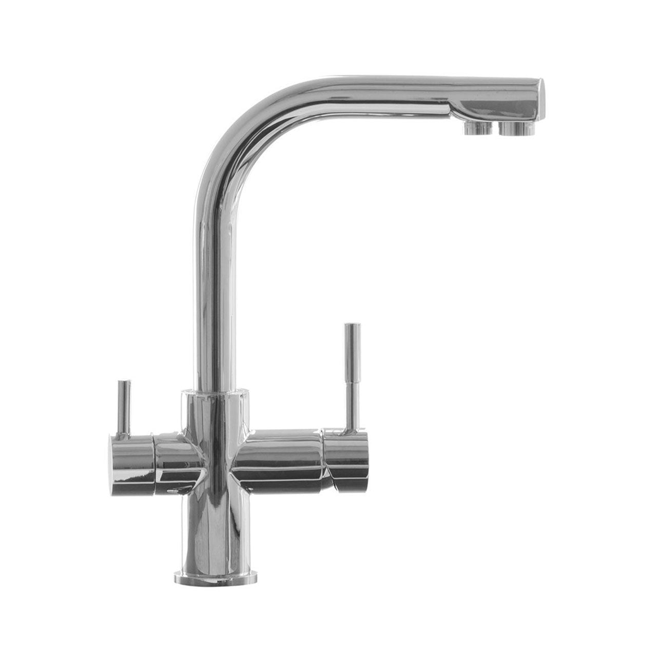 Alvito Verona - Messing Verchromt, 3-Wege-Armatur