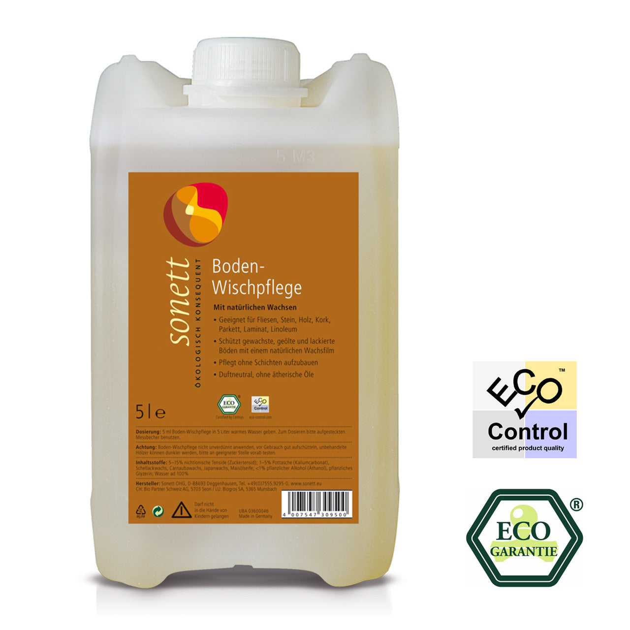 Sonett Boden-Wischpflege, 5 Liter