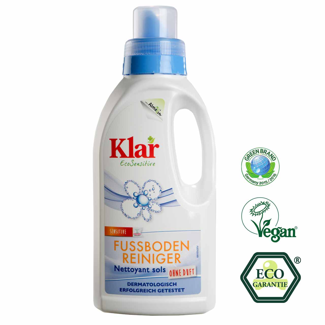 Klar FuĂbodenreiniger