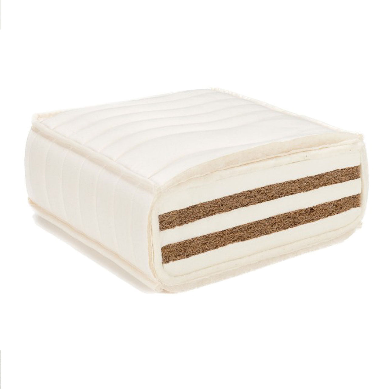 Prolana Samar FEST Naturlatex Öko Matratze mit Bio Baumwolle Bezug