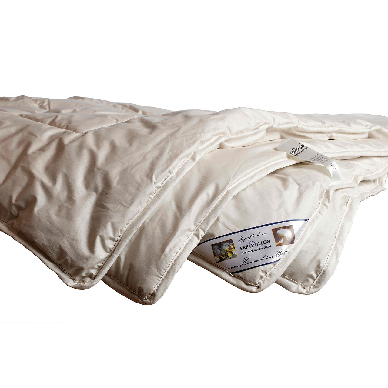 Speltex Winter-Bettdecke mit Pappelflaum-Kamelflaumhaar-Füllung