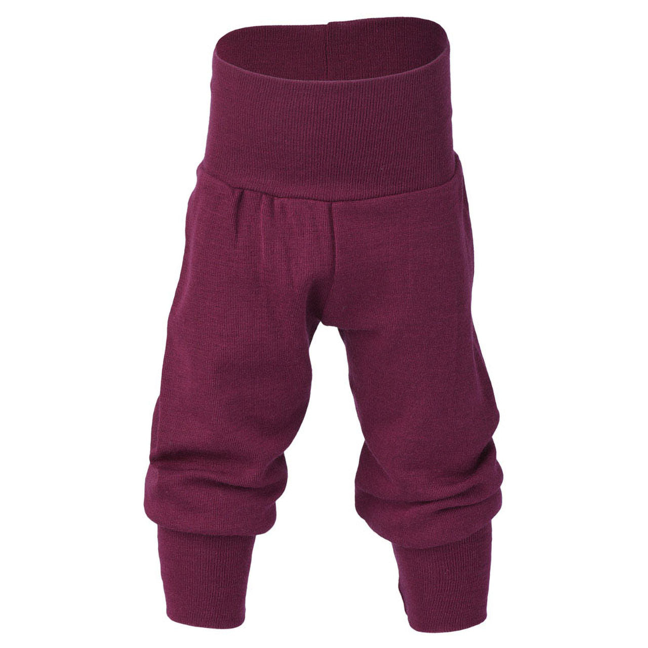 Engel Schlupf-Babyhose mit Bund aus Bio Wolle / Seide