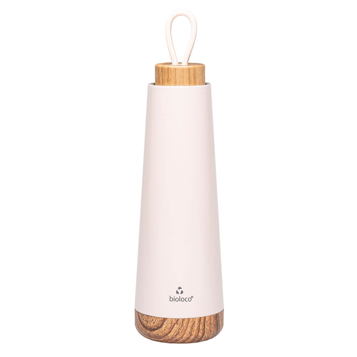 Bioloco Loop isolierte Trinkflasche aus Edelstahl 0.5l