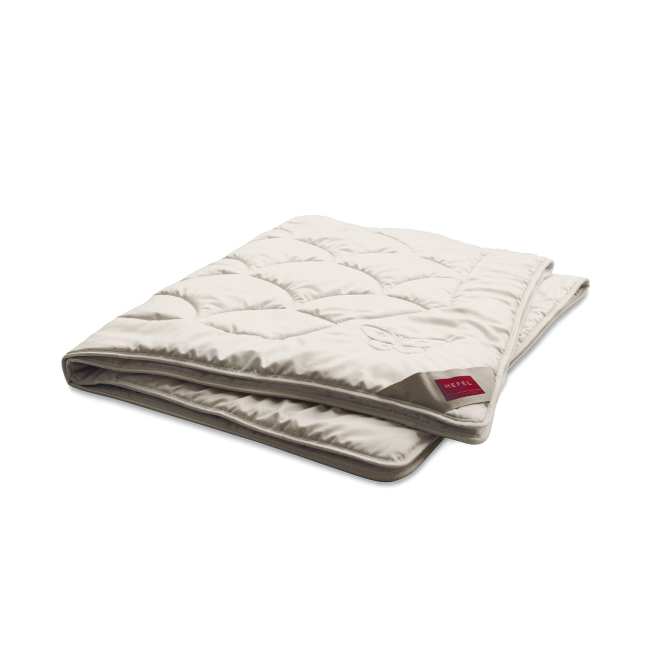 Hefel Pure Silk Sommer-Bettdecke mit Wildseide-Füllung