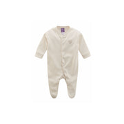 Living Crafts Dolphin Babyschlafanzug mit Fuß aus Bio Baumwolle