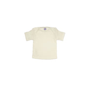 Cosilana Baby Kurzarm-Shirt aus Bio Baumwolle / Bio Wolle / Seide