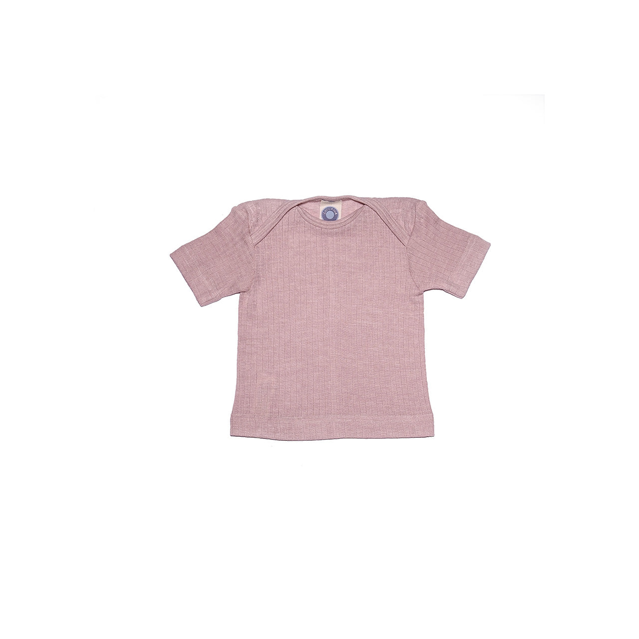 Cosilana Baby Kurzarm-Shirt aus Bio Baumwolle / Bio Wolle / Seide