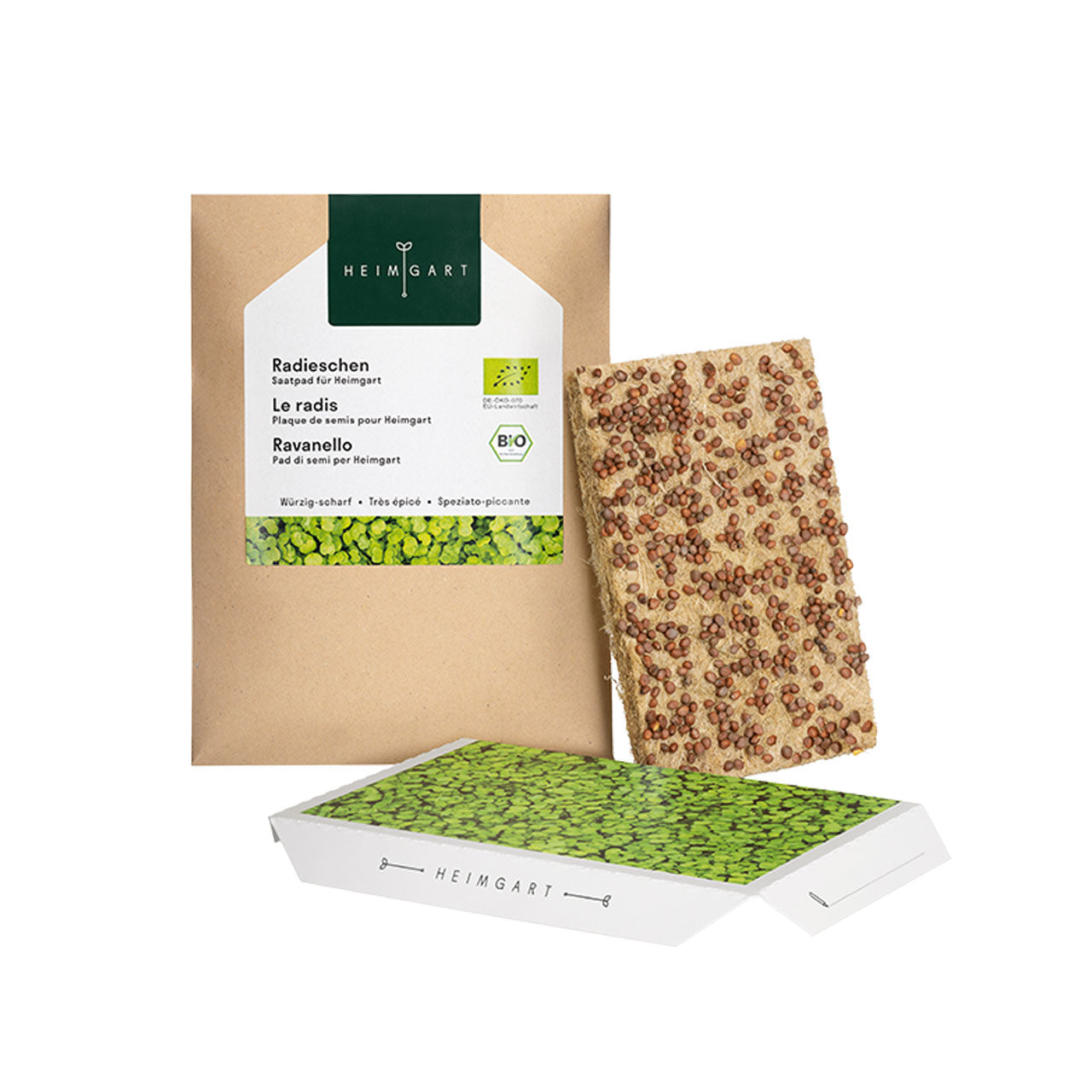 Heimgart Saatpad für Microgreens