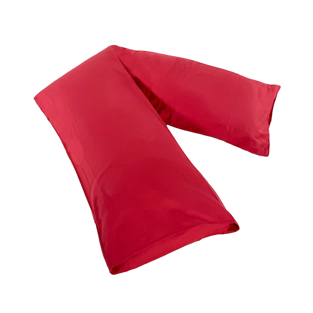 Speltex Kissenbezug für Seitenschläferkissen aus Bio Baumwolle, Satin, 150 x 35 cm