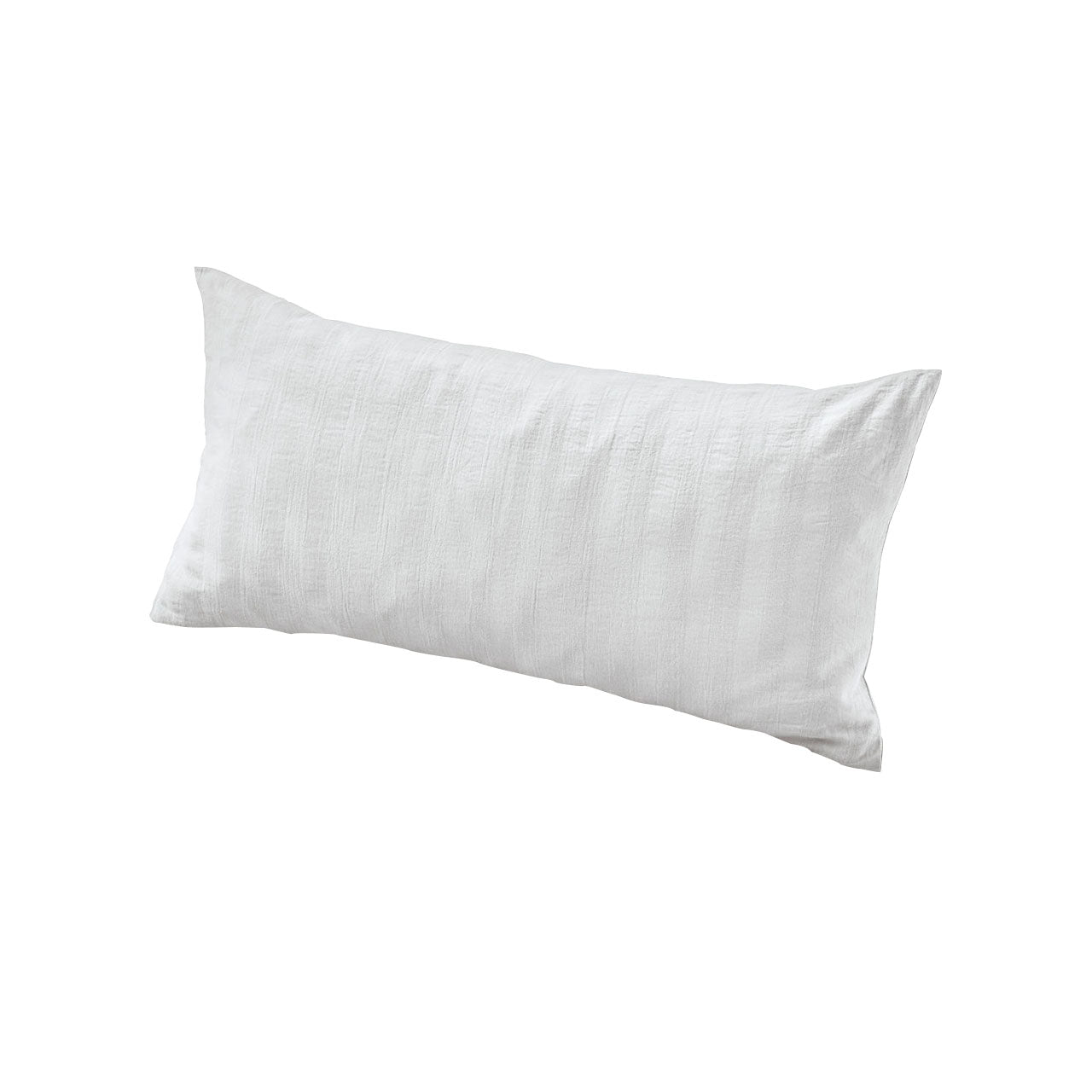 Cotonea Crinkle Kopfkissenbezug aus Bio Baumwolle