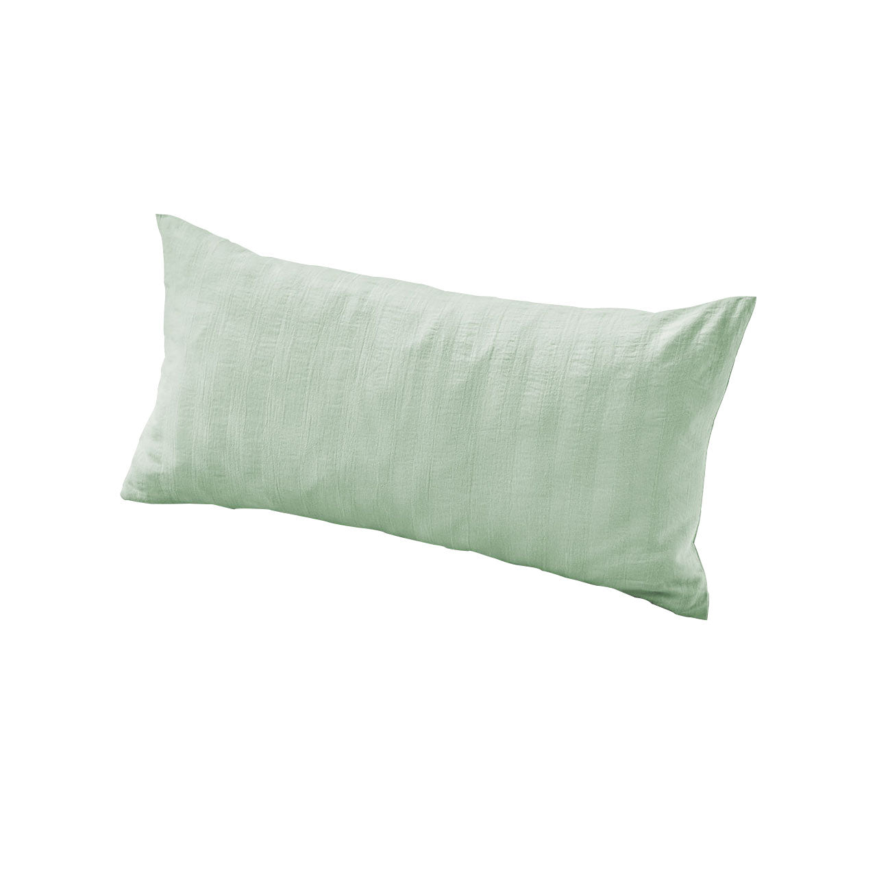 Cotonea Crinkle Kopfkissenbezug aus Bio Baumwolle