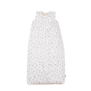 Cotonea Baby Winterschlafsack aus Bio Baumwolle Satin & Teddy-Plüsch