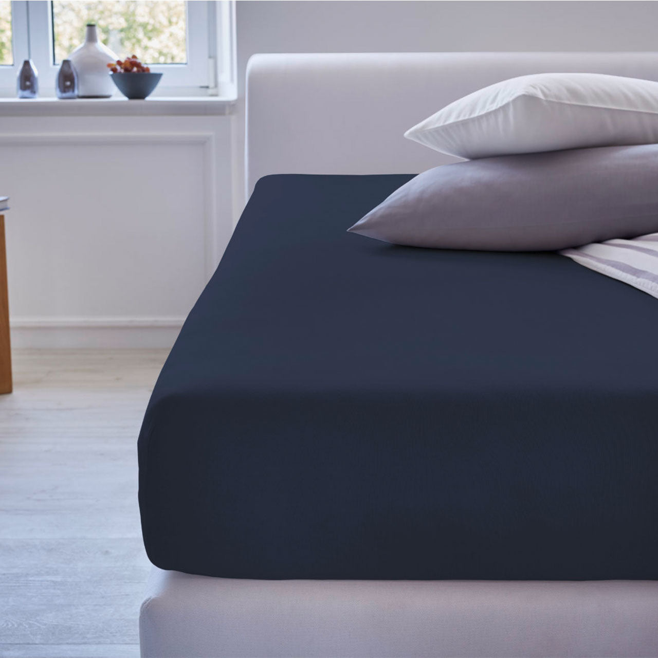 Cotonea Spannbettlaken aus Bio Baumwoll Doppel-Jersey