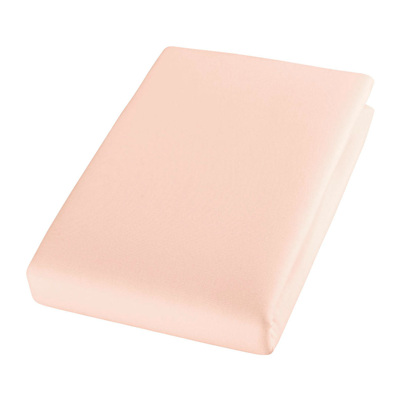 Cotonea Spannbettlaken aus Bio Baumwoll Jersey für hohe Matratzen