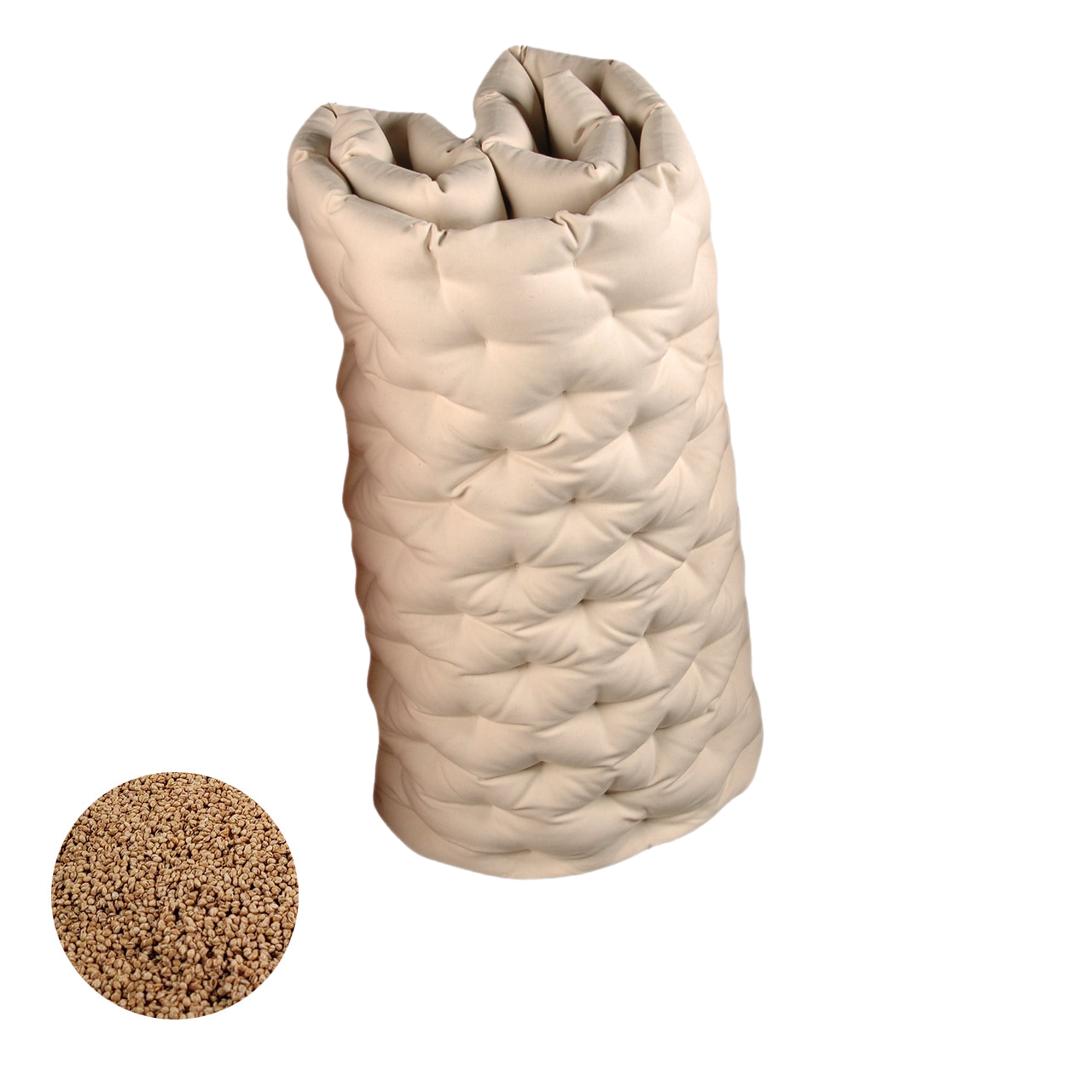 Speltex Liege- und Meditationsmatte mit Bio Hirseschalen Füllung