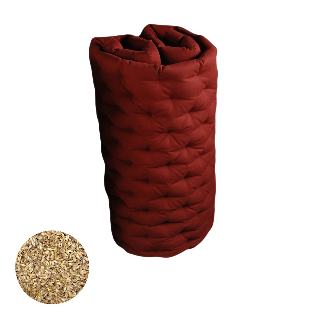 Speltex Liege- und Meditationsmatte mit Bio Dinkelspelzen Füllung