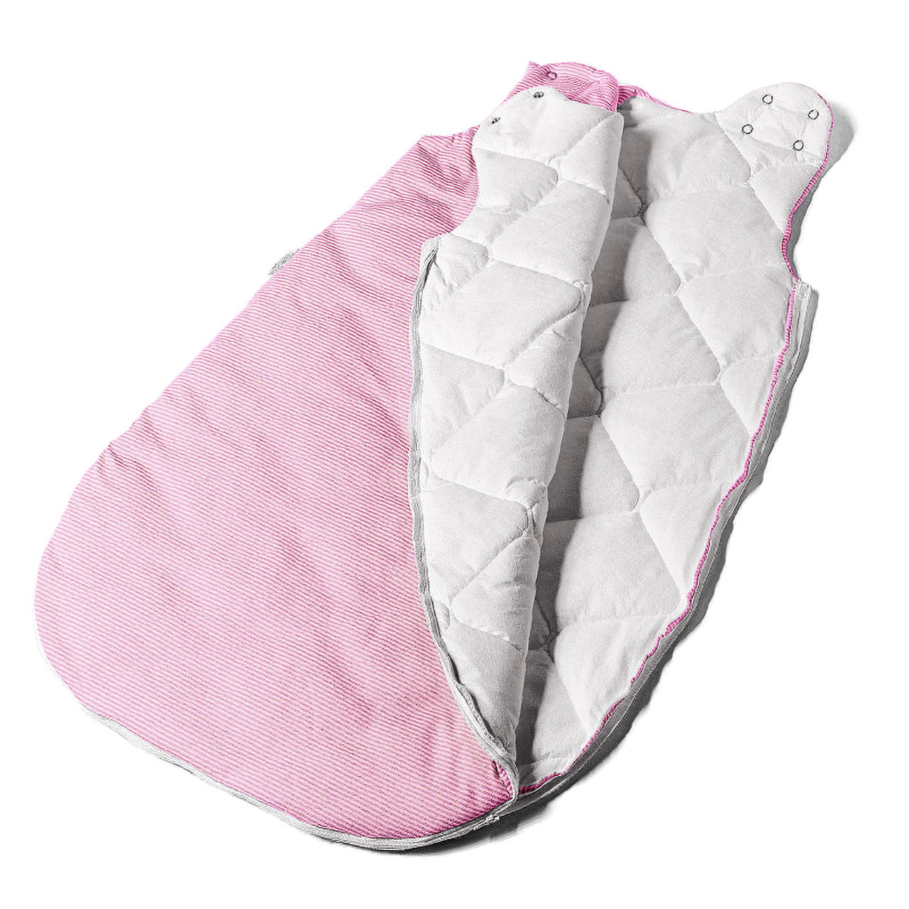 Pulmanova allergendichter Baby Schlafsack. gestreift