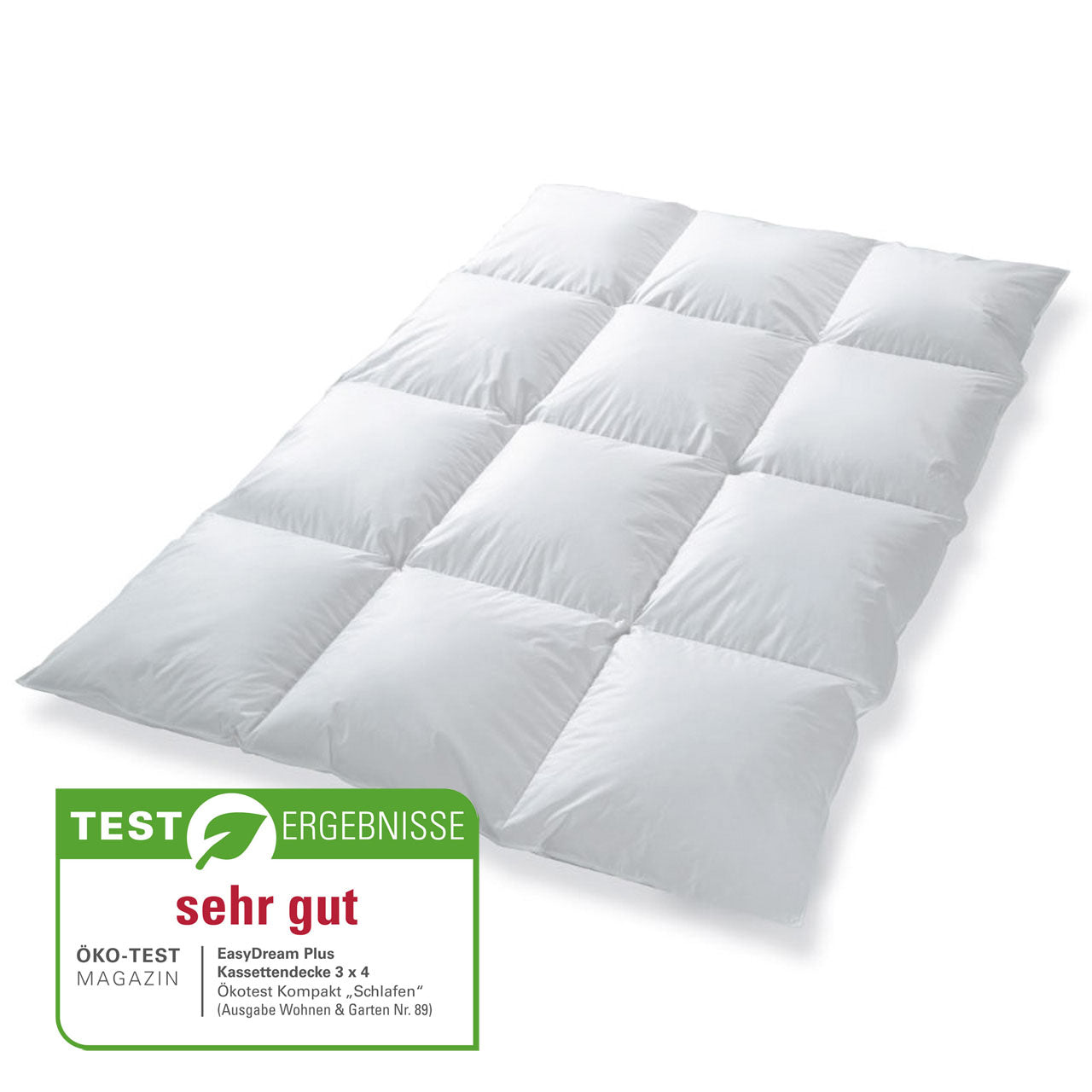 Sanders Easy Dream® Ganzjahres-Bettdecke mit Daunen-Füllung