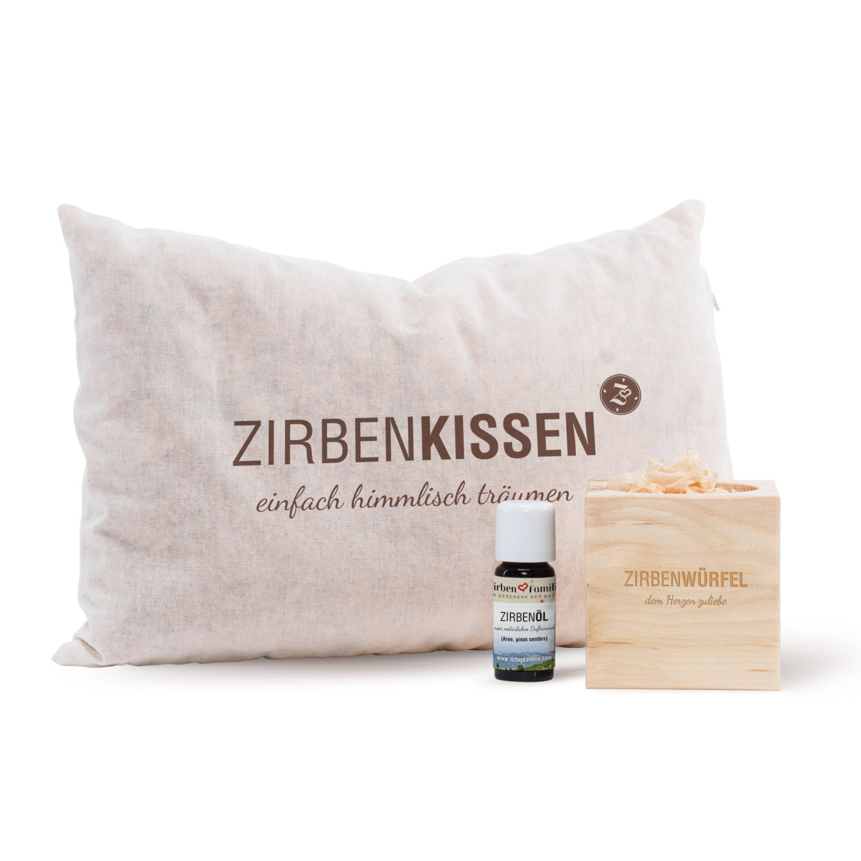 ZirbenFamilie Kombipack -Gute Nacht Set-
