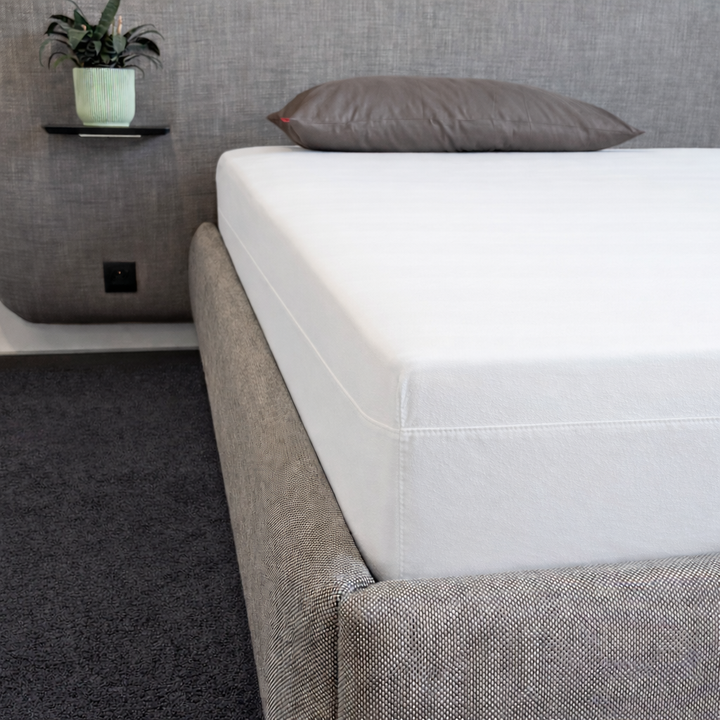 Softsan® Anti Milben Encasing Spannbetttuch | Extraweich | Schutzbezug für Allergiker