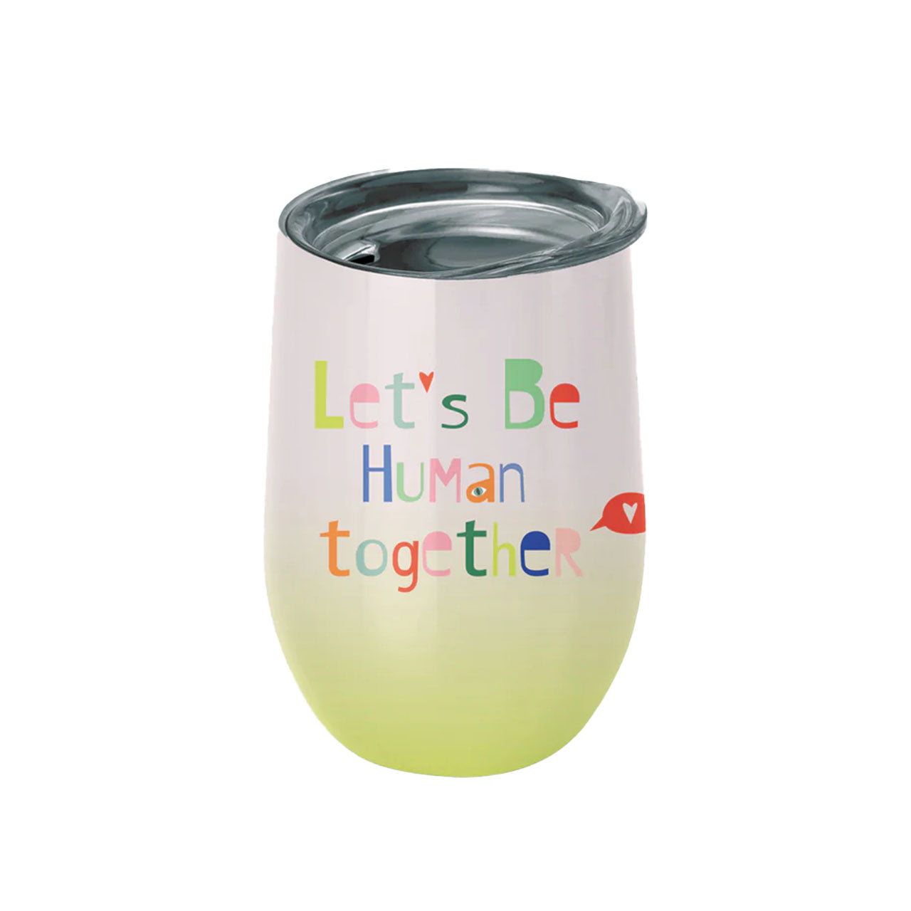 Bioloco Office Cup Thermobecher aus Edelstahl mit Deckel 420 ml