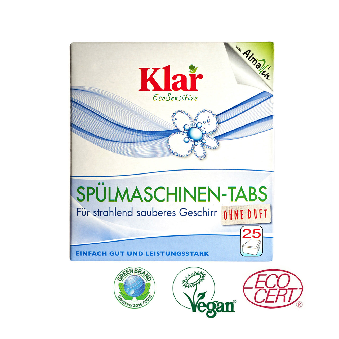 Klar Spülmaschinentabs 25 St. á 20 Gramm