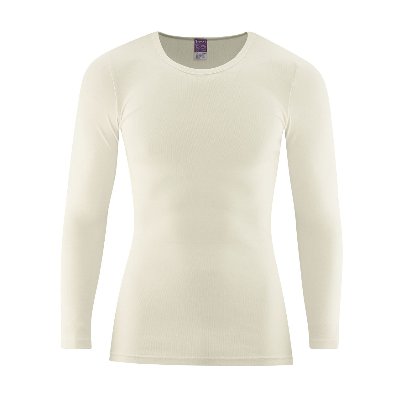 Living Crafts Johan Herren Langarm-Shirt aus Bio Baumwolle