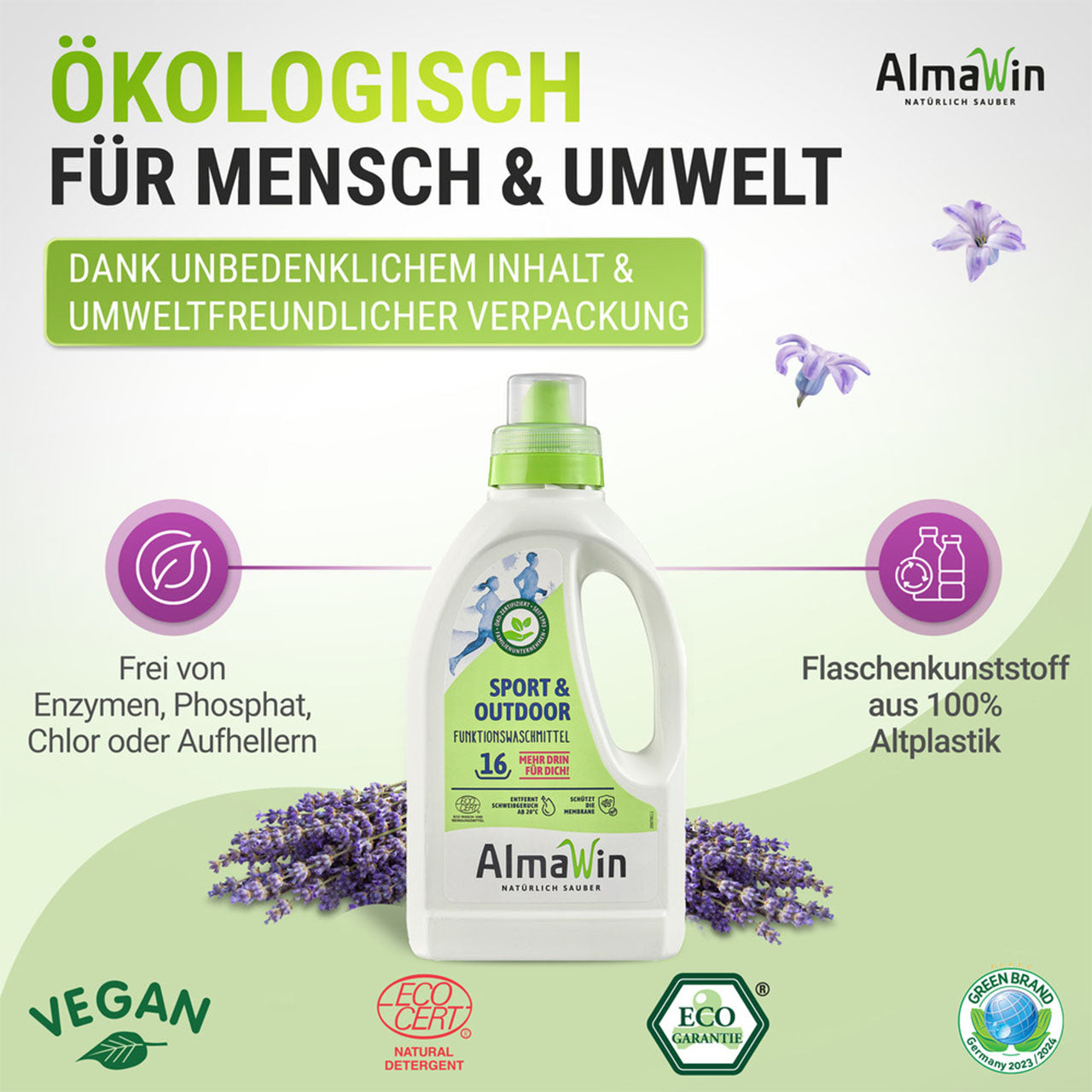 Almawin Sport und Outdoor Waschmittel