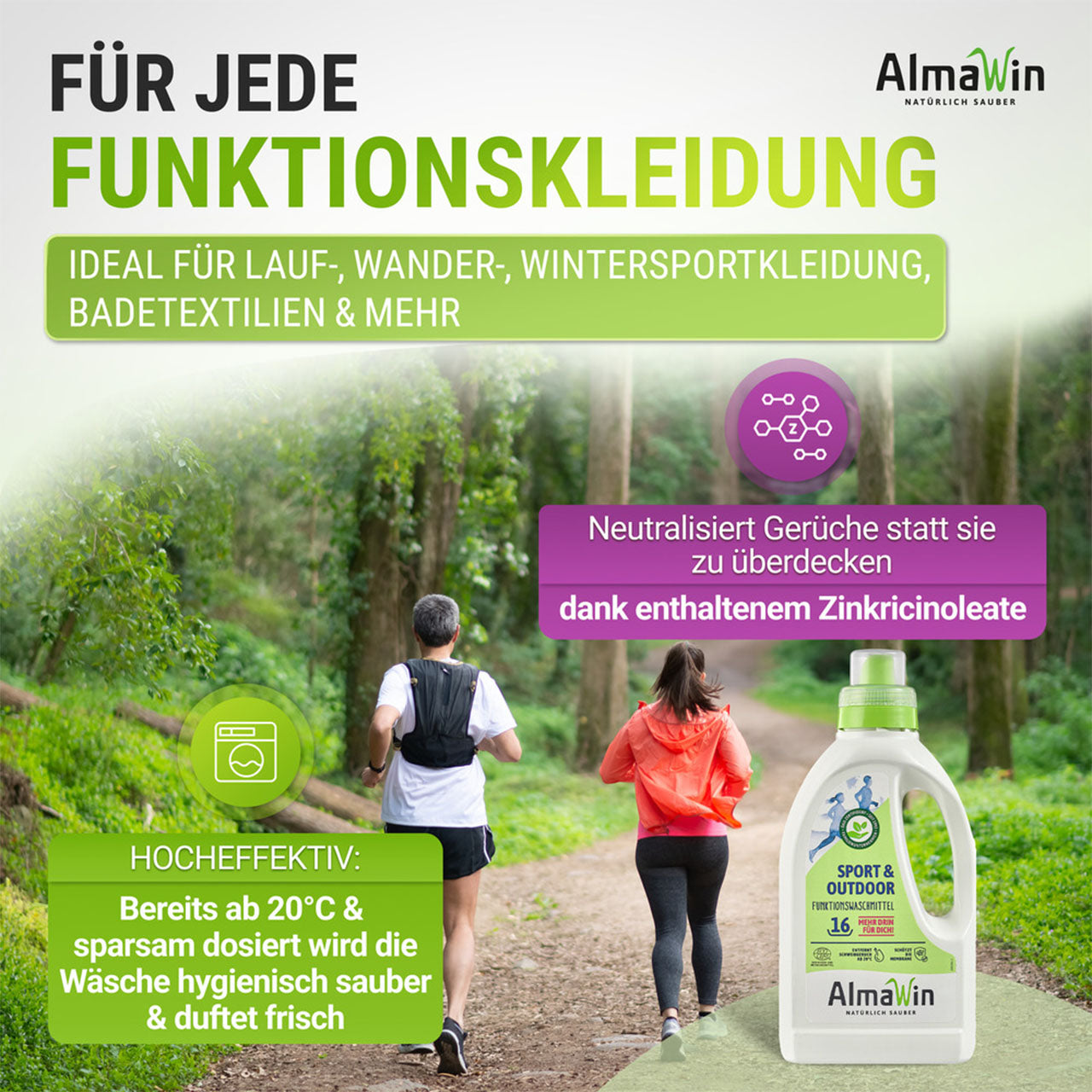 Almawin Sport und Outdoor Waschmittel