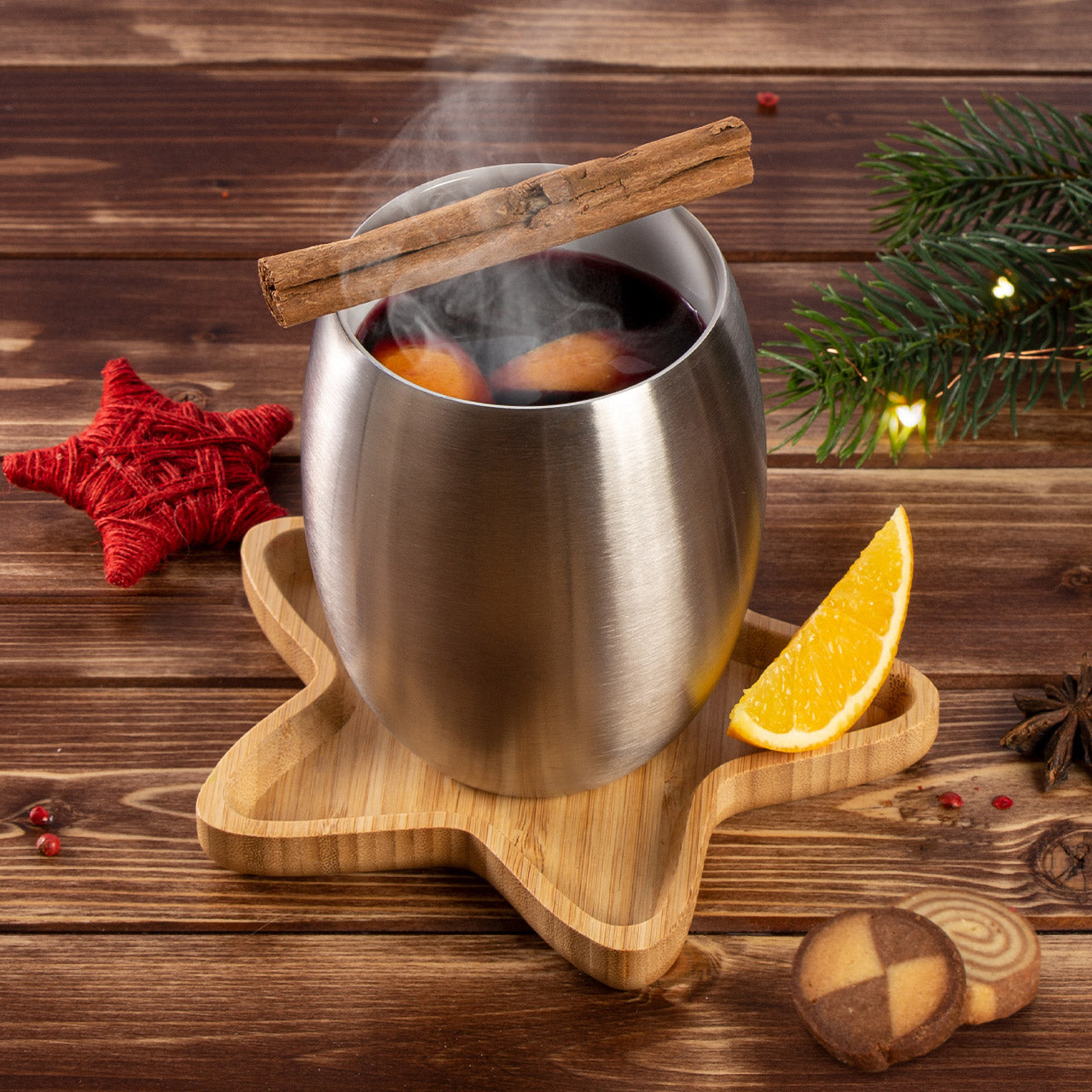 ECO tanka™ Cup mit Deckel. doppelwandig mit Keramikbeschichtung