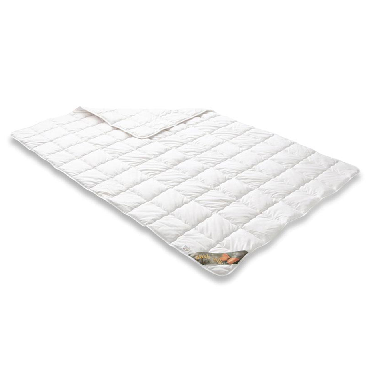 Badenia Wash Silk Frühjahr/Sommer-Bettdecke mit Wildseide-Füllung
