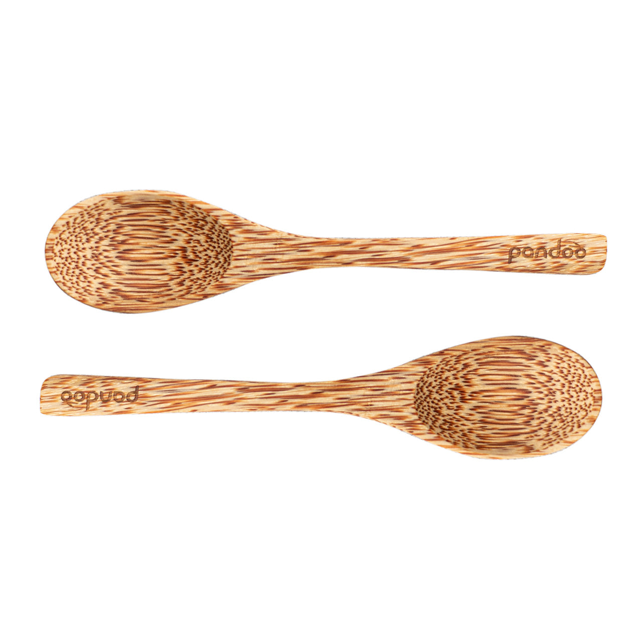 Pandoo Kokosnuss Set, 2 Schalen & 2 Löffel