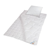 Softsan® Set: Allergy Wash Allergiker 4-Jahreszeiten-Bettdecke 2-tlg. und Kissen mit Klimafaser-Füllung