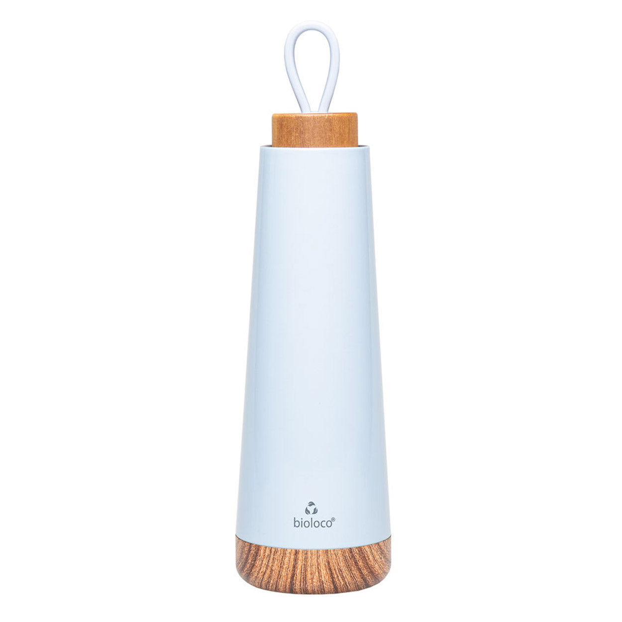Bioloco Loop isolierte Trinkflasche aus Edelstahl 0.5l