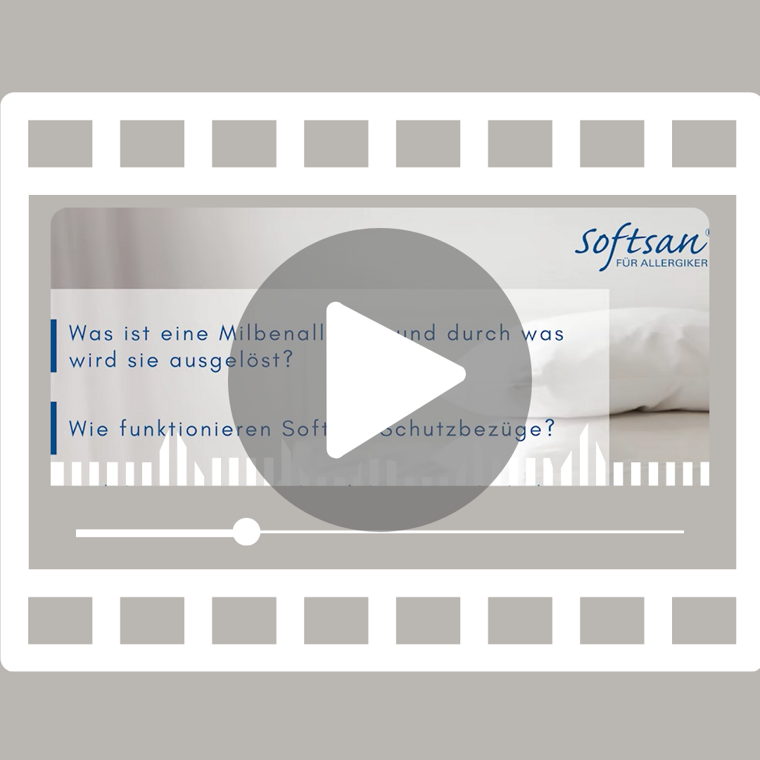Softsan® Anti Milben Encasing für Boxspring Topper | Extraweich | Schutzbezug für Allergiker