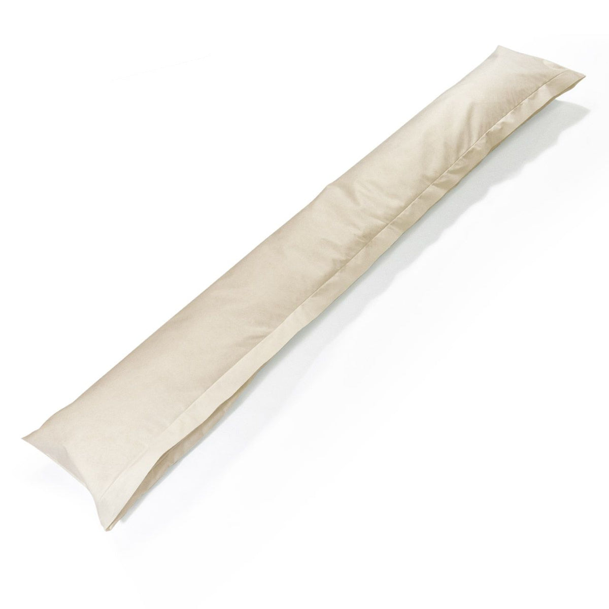 Softsan Bio Cotton Encasing für Seitenschläferkissen, langes schmales Kissen in Beige, Gesamtansicht