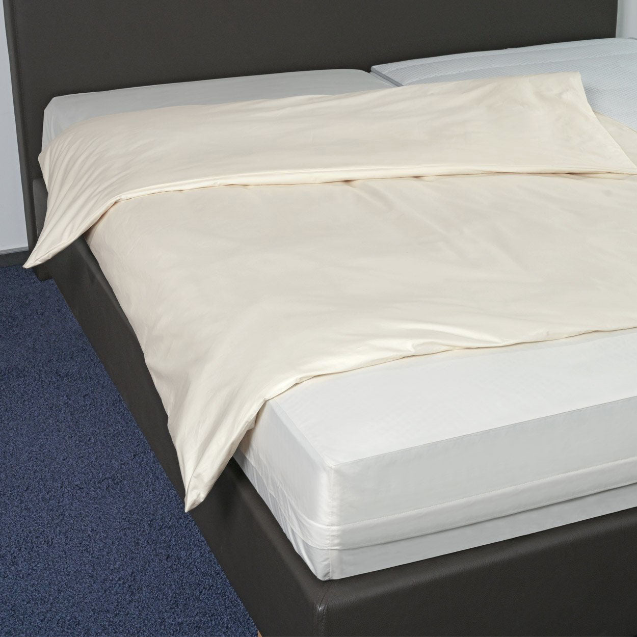Softsan® Encasing für Bettdecken aus Bio Baumwolle | Schutzbezug für Allergiker