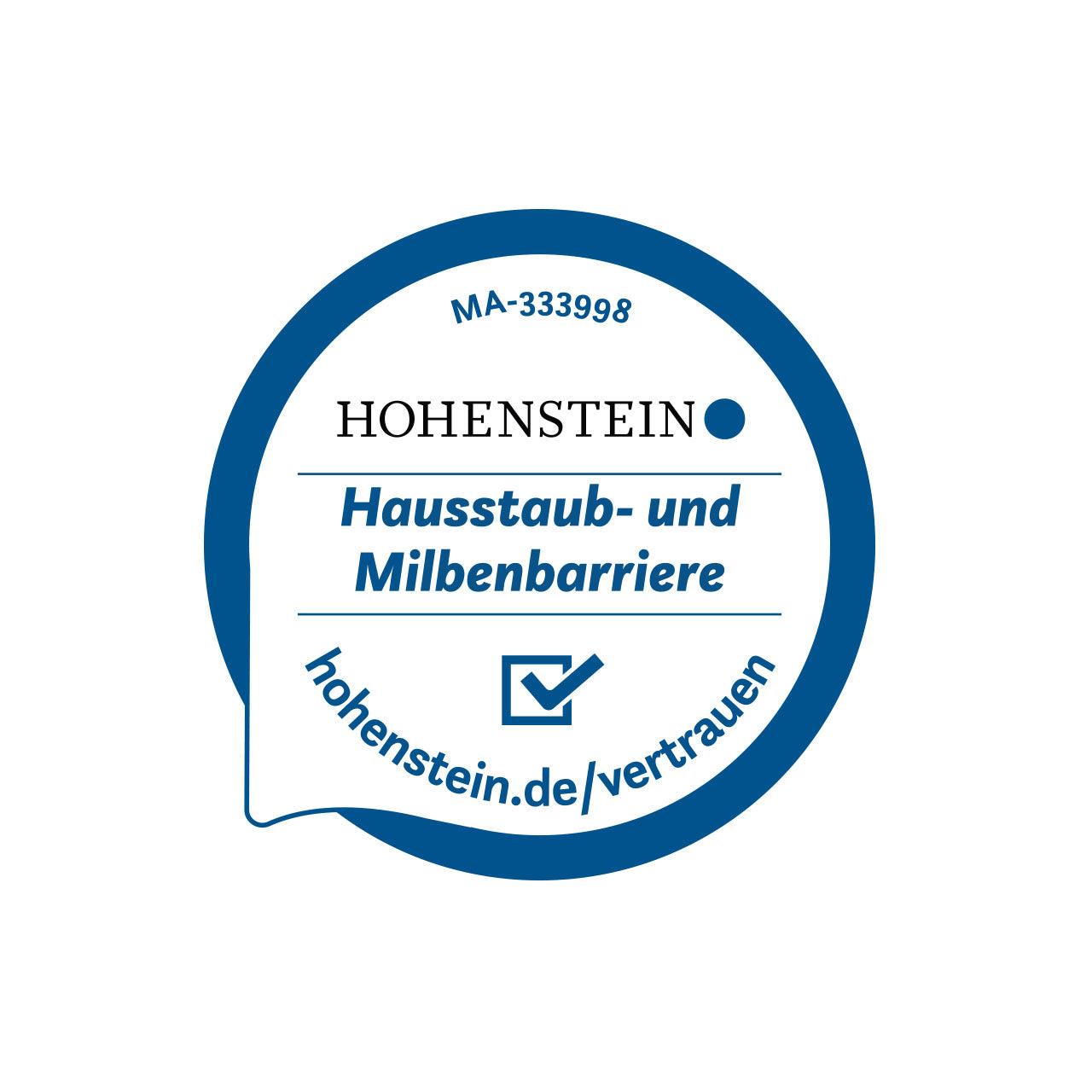 Softsan® Encasing für Kissen aus Bio Baumwolle | Schutzbezug für Allergiker