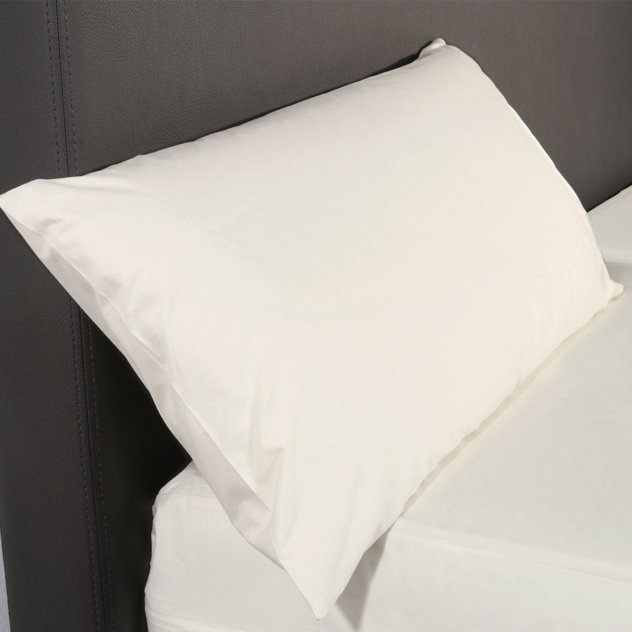 Softsan® Encasing für Kissen aus Bio Baumwolle | Schutzbezug für Allergiker