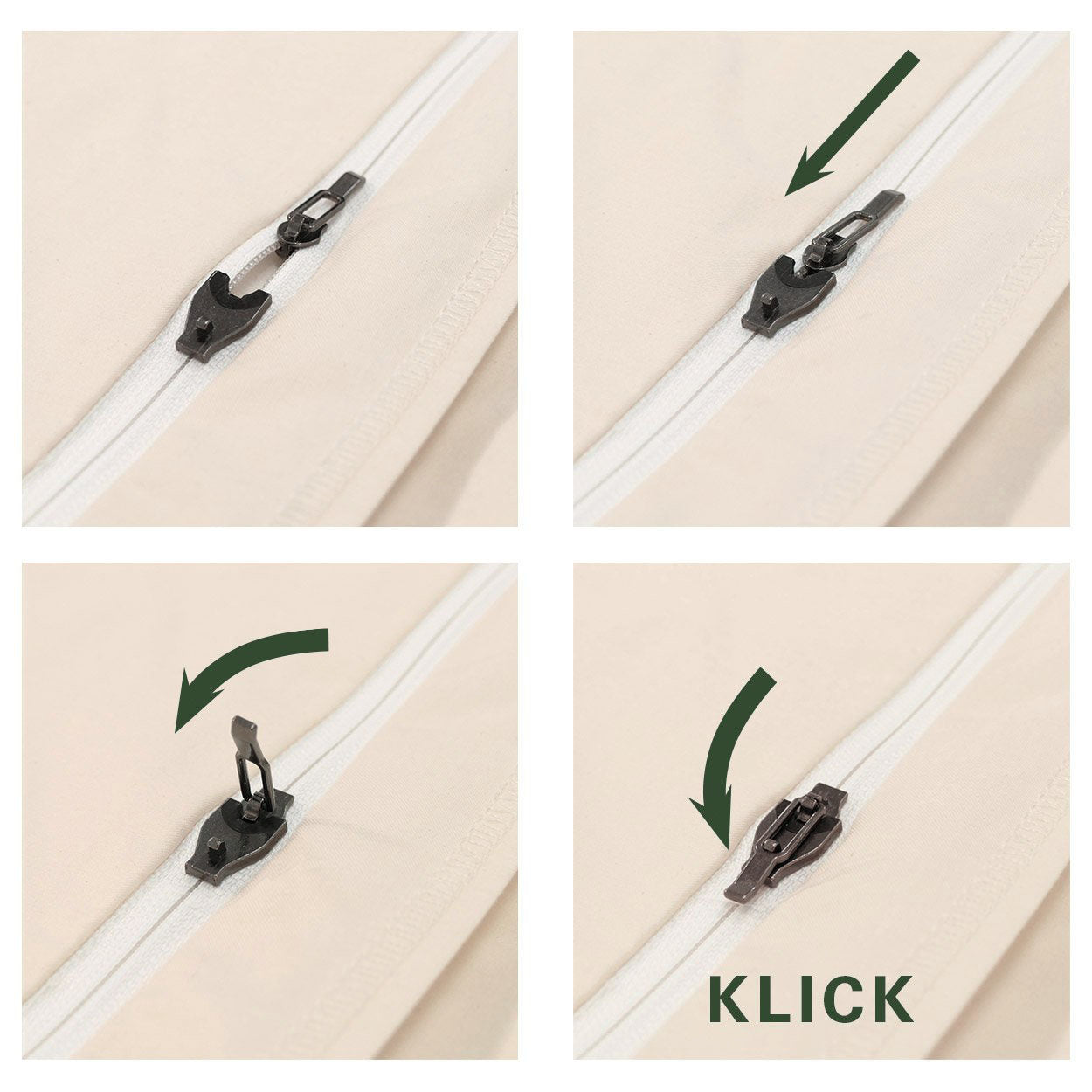 Softsan® Encasing für Kissen aus Bio Baumwolle | Schutzbezug für Allergiker