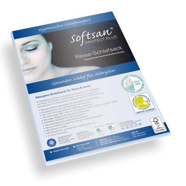 Softsan® Allergiker Schlafsack mit integriertem Milbenschutz Encasing