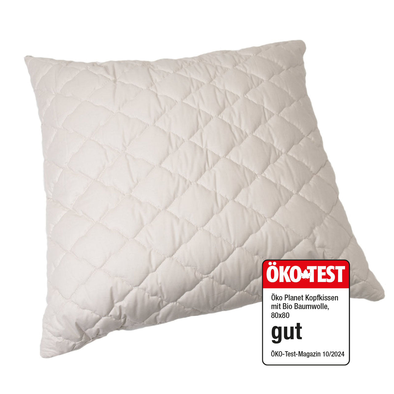 ÖKO Planet Kopfkissen mit Bio Baumwolle Füllung