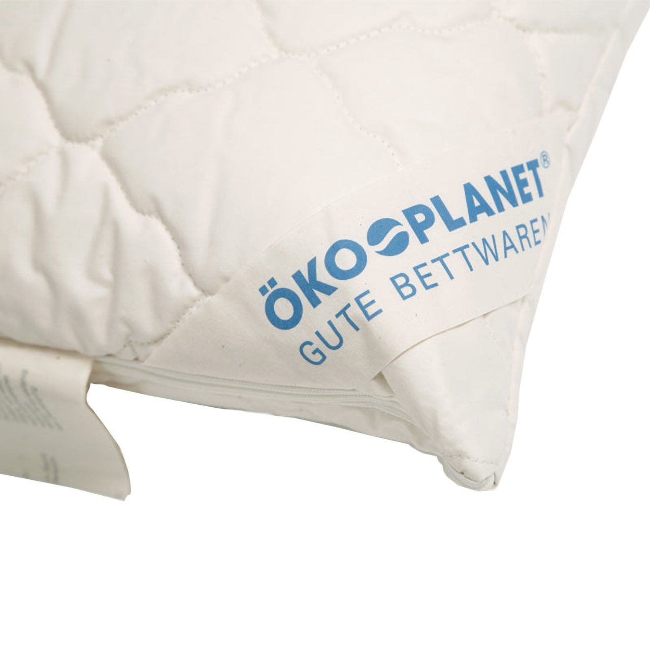 ÖKO Planet Kopfkissen mit Schafwolle Füllung