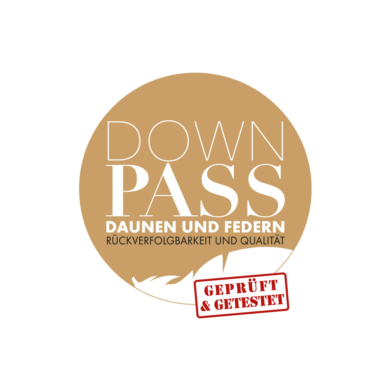 ÖKO Planet Ganzjahres-Bettdecke mit Gänsedaunen-Füllung