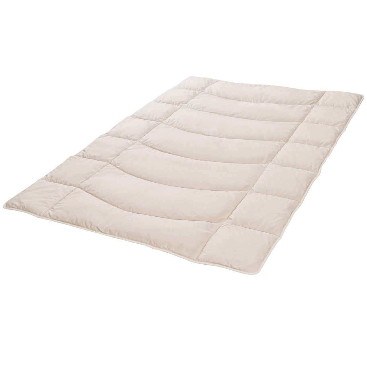 ÖKO Planet Ganzjahres-Bettdecke Hanf mit Schafwolle-Füllung