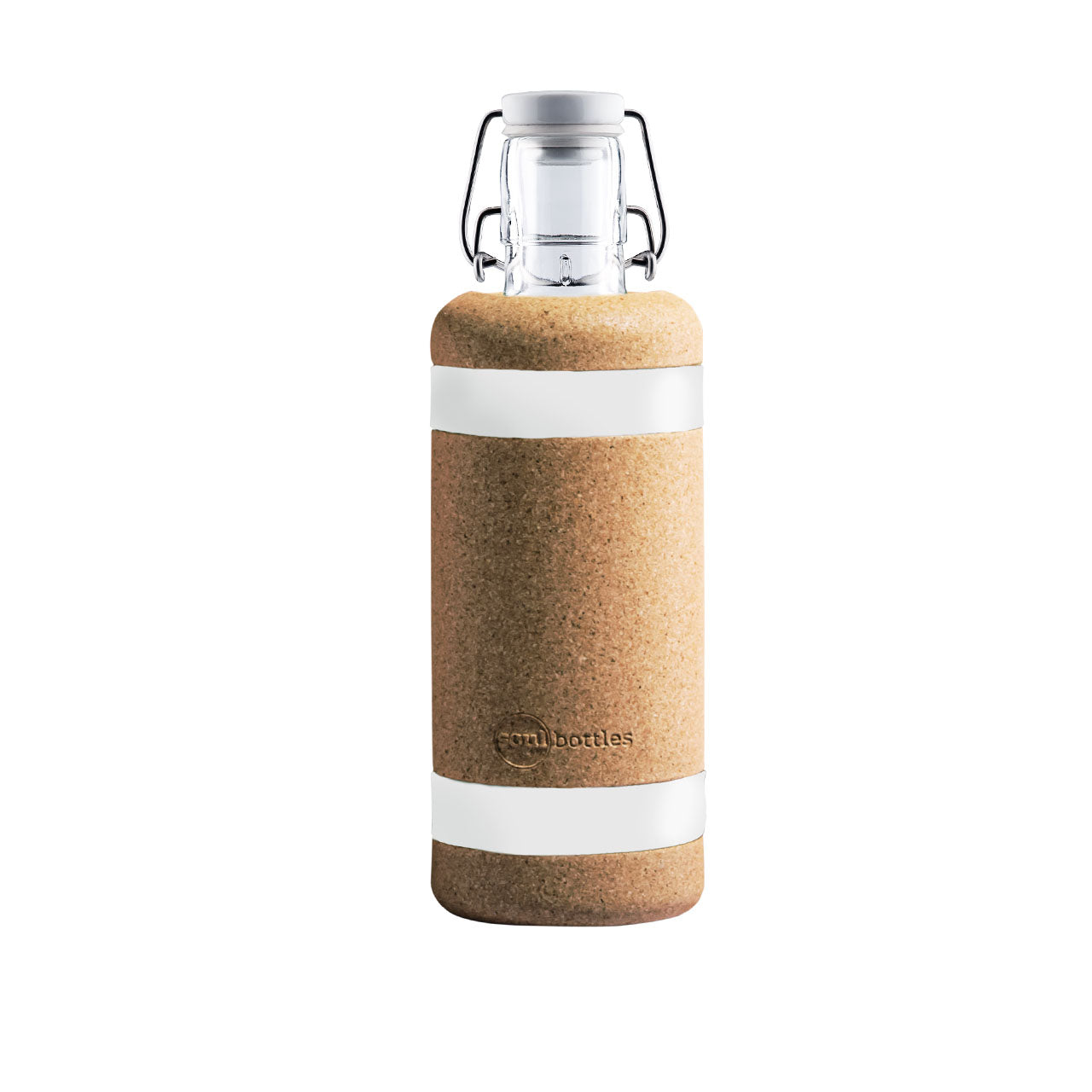 soulbottles - Flaschenschutz soulsleeve aus Kork/ Naturkautschuk für 0.6l Trinkflasche