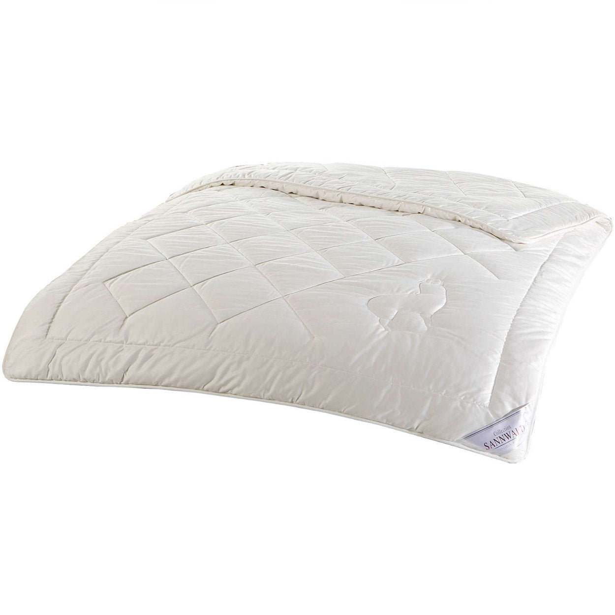 Sannwald Peru Ganzjahres-Bettdecke mit Alpakawolle-Füllung